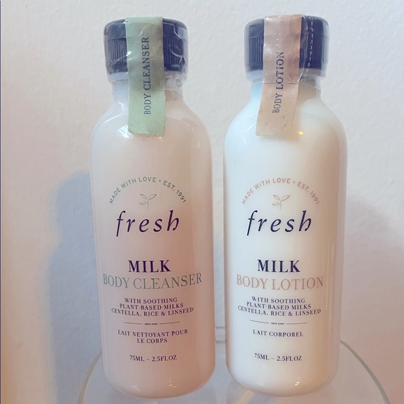 fresh Other - Fresh Milk Body Cleanser and Lotion Duo - 75 ml each